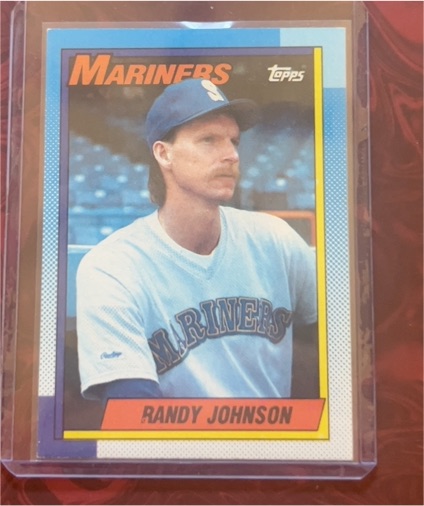 1990 Topps #431 Randy Johnson — front