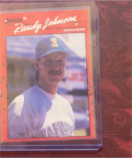 1990 Donruss #379 Randy Johnson — front