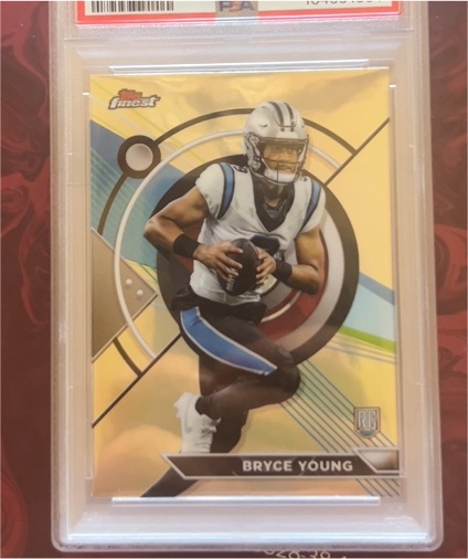 2023 Topps Composite Finest #158 Bryce Young Rookie — front