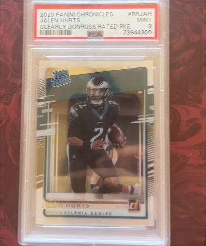 2020 Panini Chronicles #RRJAH Jalen Hurts — front