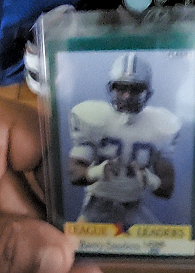 1991 Leaf Football Ricky Watters — front