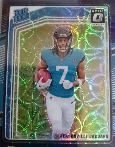 2024 Panini Donruss Optic #214 Brian Thomas Jr. — front