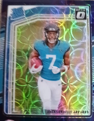2024 Panini Donruss Optic #214 Brian Thomas Jr. — front