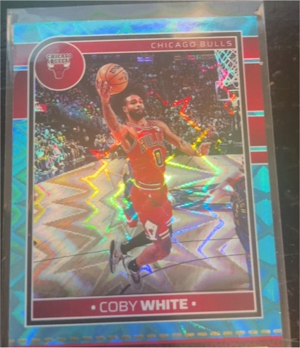 2024-25 Panini NBA Hoops #43 Coby White — front