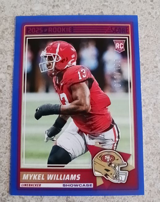 2025 Panini Score #28 Mykel Williams — front
