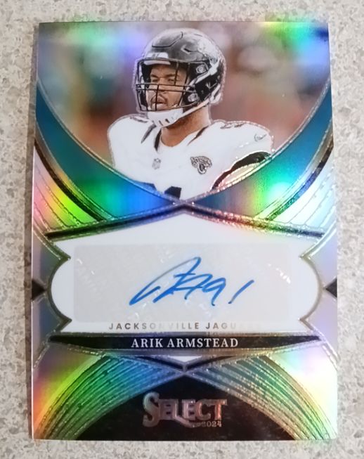 2024 Panini Select Signatures Arik Armstead — front