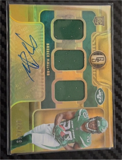 2022 Panini Gold Standard #207 Breece Hall — front