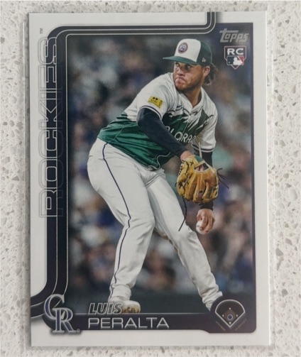 2025 Topps Series 2 #526 Luis Peralta — front