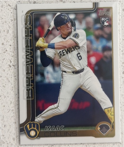 2025 Topps Series 2 #657 Isaac Collins — front