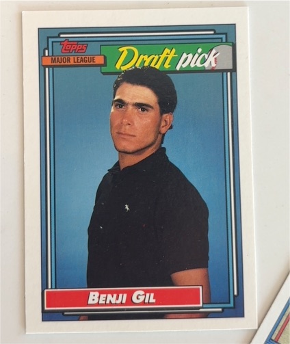 1992 Topps #534 Benji Gil — front