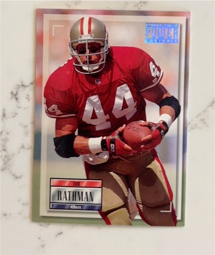 1993 Pro Set Power #144 Tom Rathman — front