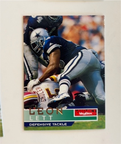 1995 SkyBox Impact #40 Leon Lett — front