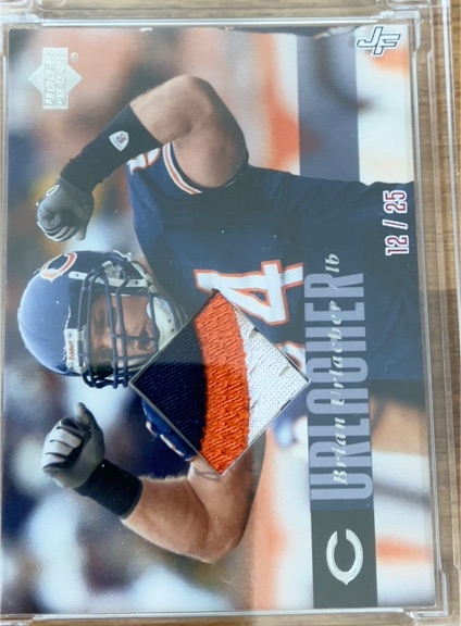 2007 Upper Deck Be A Player Brian Urlacher #N/A — front