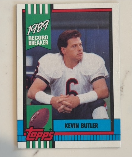 1990 Topps #4 Kevin Butler — front