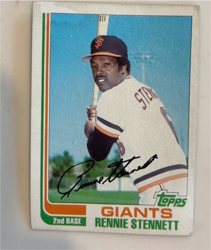 1982 Topps #84 Rennie Stennett — front