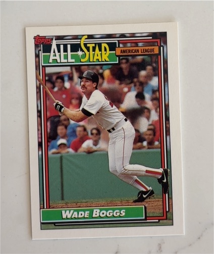 1992 Topps #399 Wade Boggs — front