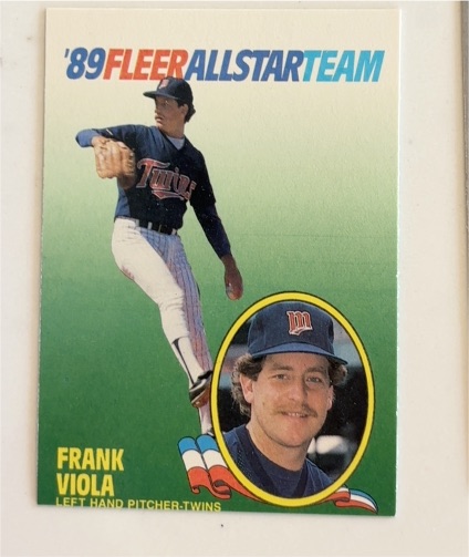 1989 Fleer All Star Team #12 Frank Viola — front