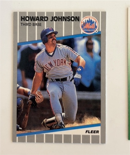 1989 Fleer #39 Howard Johnson — front