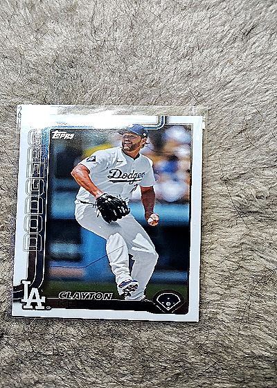 2025 Topps Series 1 #1 Clayton Kershaw — front