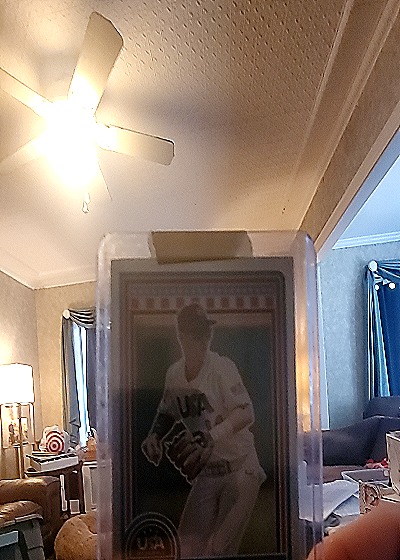 Unknown USA Baseball Card — front