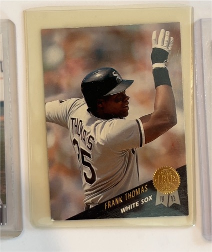 1993 Leaf #195 Frank Thomas — front
