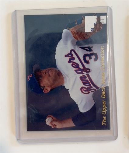 1993 Upper Deck Iooss Collection #WI19 Nolan Ryan — front