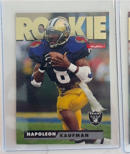 1995 Skybox Impact #182 Napoleon Kaufman — front