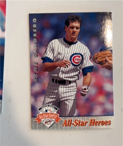 1992 Upper Deck All-Star FanFest #39 Ryne Sandberg — front