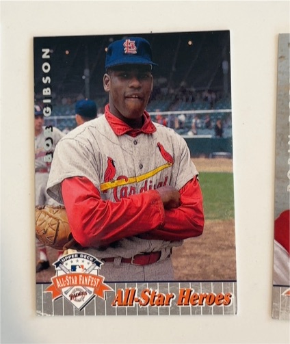 1992 Upper Deck All-Star FanFest #52 Bob Gibson — front