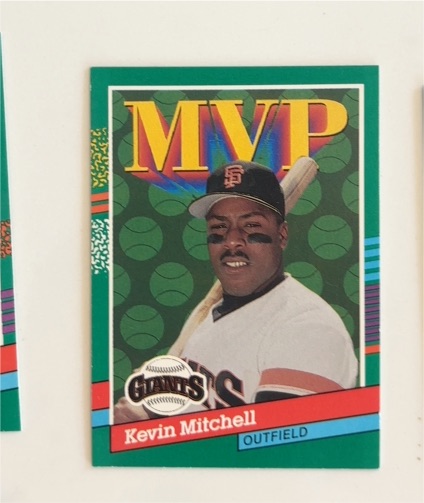 1991 Donruss #407 Kevin Mitchell — front