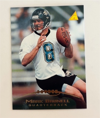 1995 Pinnacle #182 Mark Brunell — front