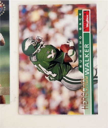 1995 SkyBox Impact #111 Herschel Walker — front