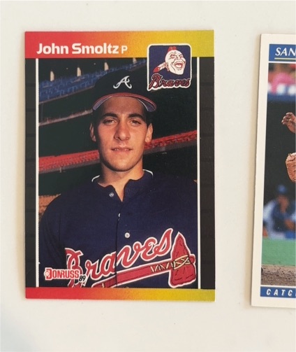 1989 Donruss #642 John Smoltz — front
