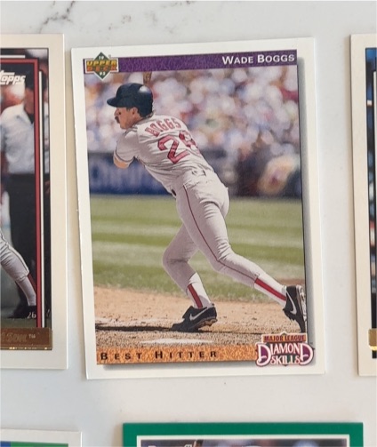1992 Upper Deck #646 Wade Boggs — front