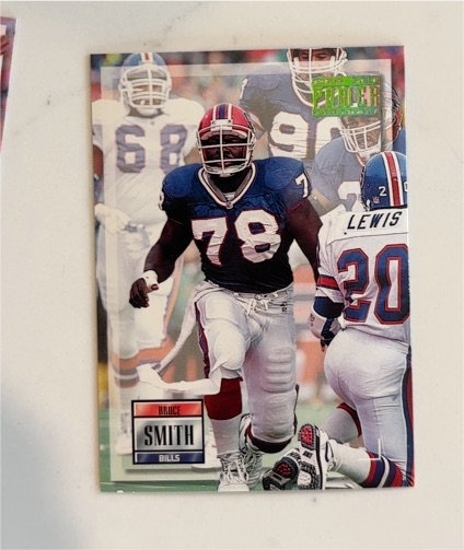1993 Pro Set Power #78 Bruce Smith — front