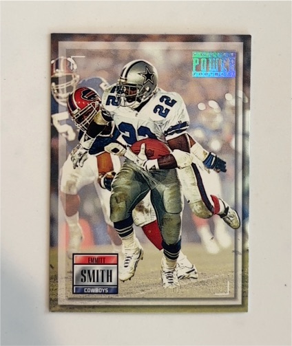 1993 Pro Set Power #100 Emmitt Smith — front