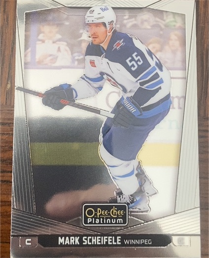 2024-25 O-Pee-Chee Platinum #55 Mark Scheifele — front