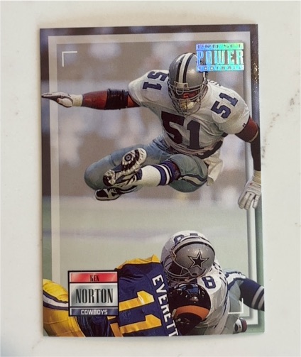 1993 Pro Set Power #51 Ken Norton — front