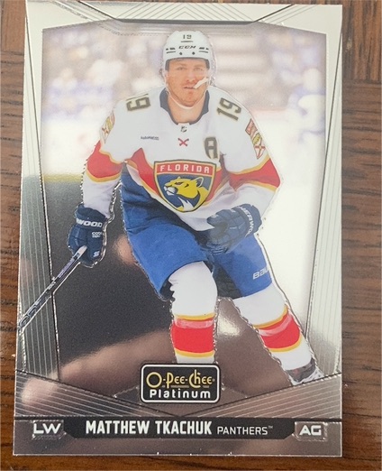 2024-25 O-Pee-Chee Platinum #AG Matthew Tkachuk — front