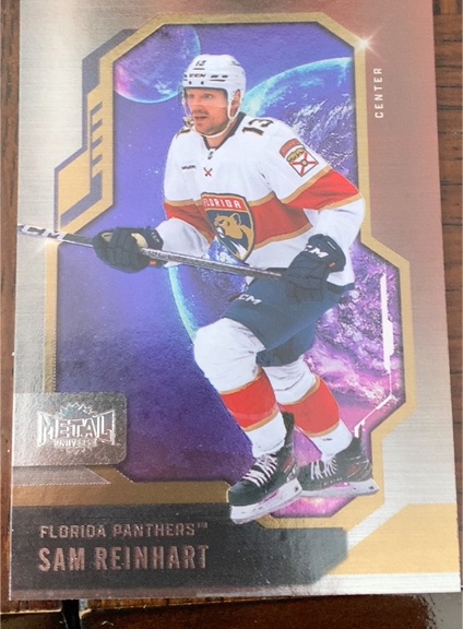2024-25 SkyBox Metal Universe Sam Reinhart — front