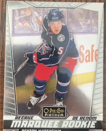 2024-25 O-Pee-Chee Platinum #2141 Denton Mateychuk — front