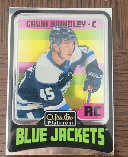 2024-25 O-Pee-Chee Platinum Retro #R99 Gavin Brindley — front