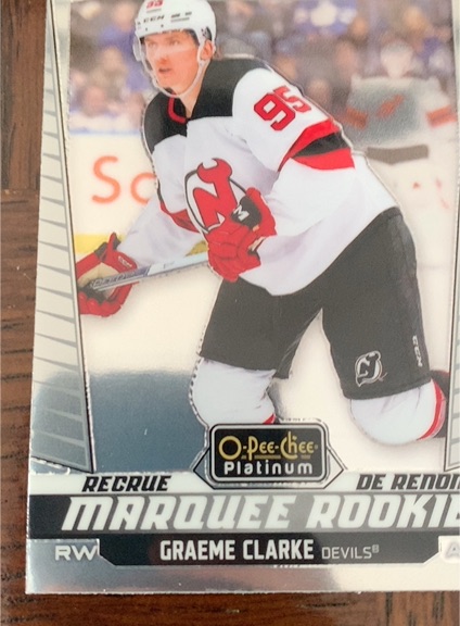 2024-25 O-Pee-Chee Platinum #239 Graeme Clarke — front