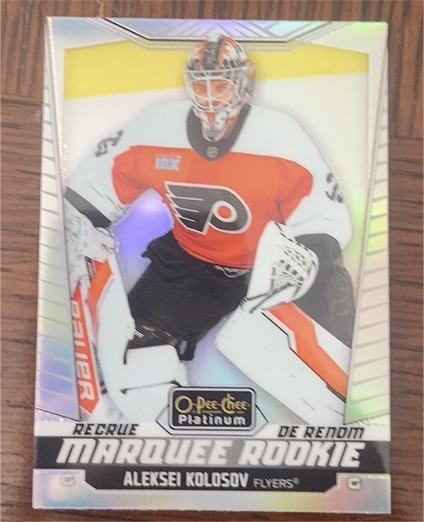 2024-25 O-Pee-Chee Platinum #293 Aleksei Kolosov Marquee Rookie — front