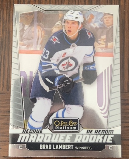2024-25 O-Pee-Chee Platinum #268 Brad Lambert — front