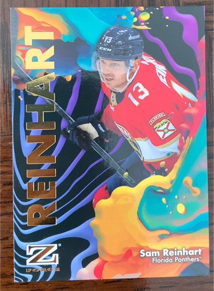 2024-25 Skybox Metal Universe Z Force #7 Sam Reinhart — front