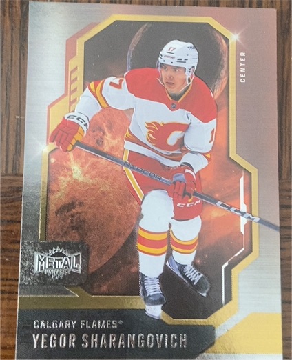 2024-25 Upper Deck Skybox Metal Universe #58 Yegor Sharangovich — front