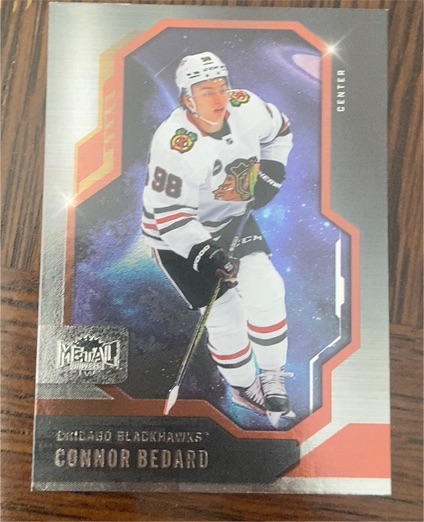 2024-25 SkyBox Metal Universe #28 Connor Bedard — front