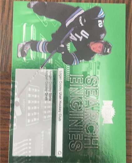 2024-25 Skybox Metal Universe #ST-2 Logan Stankoven Search Engines — front