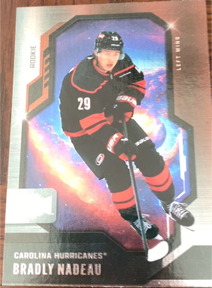 2024-25 Skybox Metal Universe #137 Bradly Nadeau — front